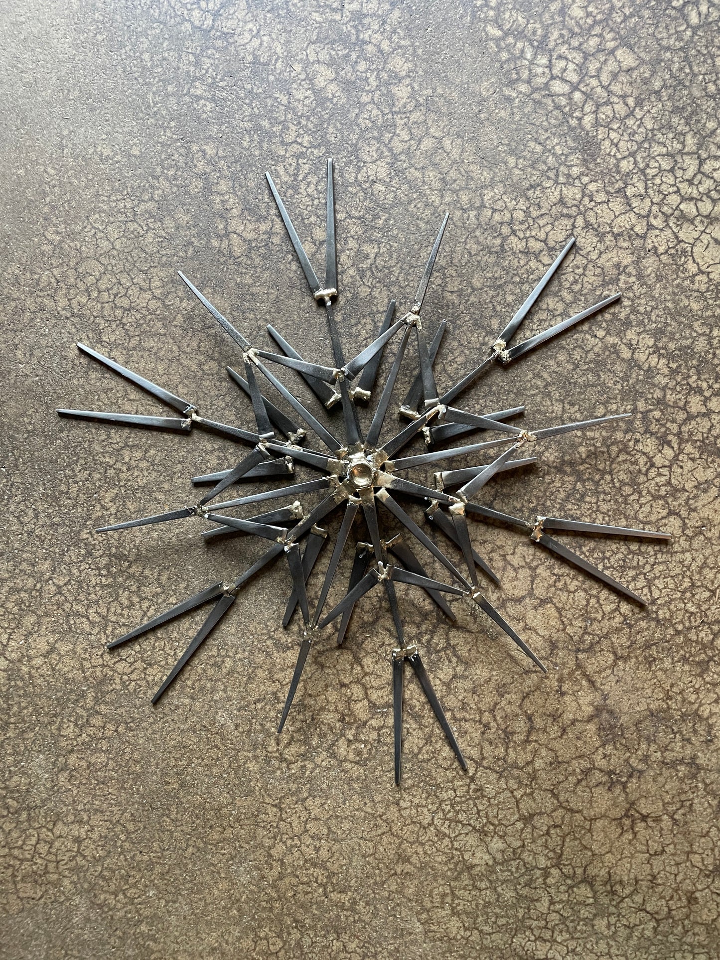 Clyde-o-scope - Brutalist Mid-Century style Metal Wall Sculpture