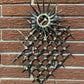 Sundrop - Medium - Brutalist Mid-Century style Metal Wall Sculpture